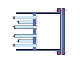 固定的管弦贴像'C'固定头