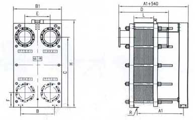 Br1.3板式换热器结构